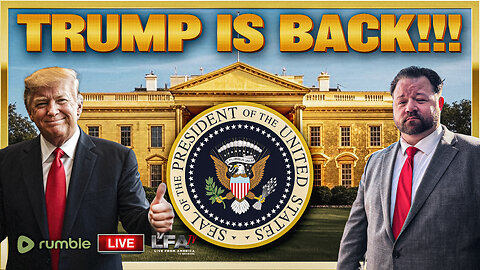 PRESIDENT DONALD TRUMP IS BACK | LOUD MAJORITY 1.21.25 1pm