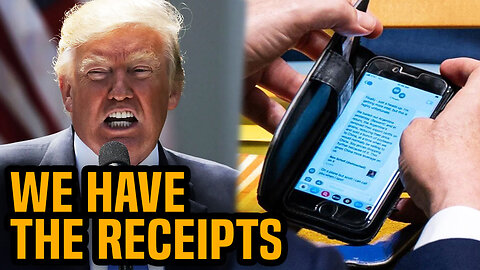 Bombshell texts PROVE they know Trump’s a lunatic