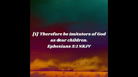 Are You A Imitator of God? Ephesians 5:1-7 #sermon #ephesians