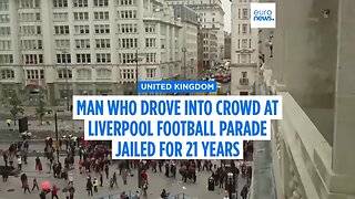 Driver who ploughed into crowd at Liverpool football parade jailed for over 21 years