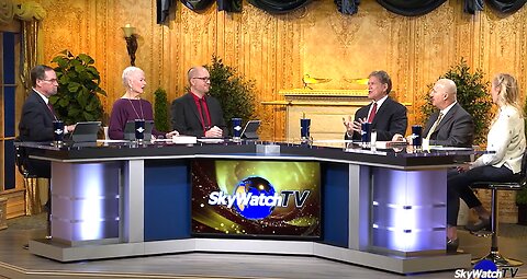 (1 of 4) Zev Porat and Carl Gallups on SKYWATCH TV - Several Stunning Biblical Topics Researched!