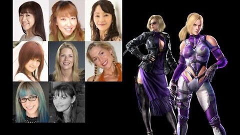 Video Game Voice Comparison- Nina Williams (Tekken)