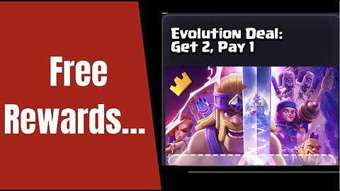 🚨FREE REWARDS🚨 In Clash Royale