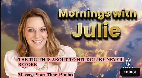 Julie Green subs THE TRUTH IS ABOUT TO HIT DC LIKE NEVER BEFORE