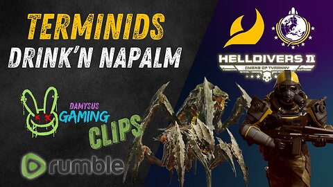 Helldivers 2 - Napalm for the WIN!! Bugs sippin on some Napalm, BIG Kill Streak!!