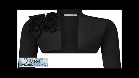 Lela Rose Ruffle Detail Knit Bolero Review