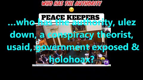 …who has the authority, ulez down, a conspiracy theorist, usaid, government exposed & holohoax?