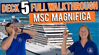 MSC Magnifica Public Deck 5 | Tall Man's Cruise Adventures