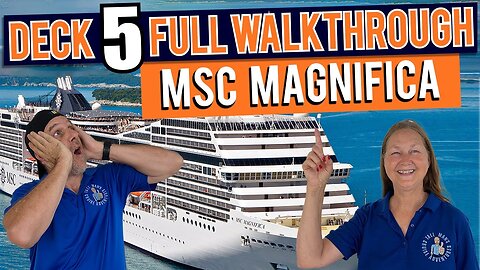 MSC Magnifica Public Deck 5 | Tall Man's Cruise Adventures
