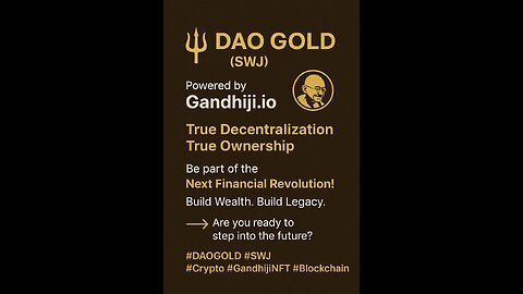 Dao Gold / Gandhiji SWJ Smart Contract and NFTs - Diamond PAWs NFT As Well When You Look Inside