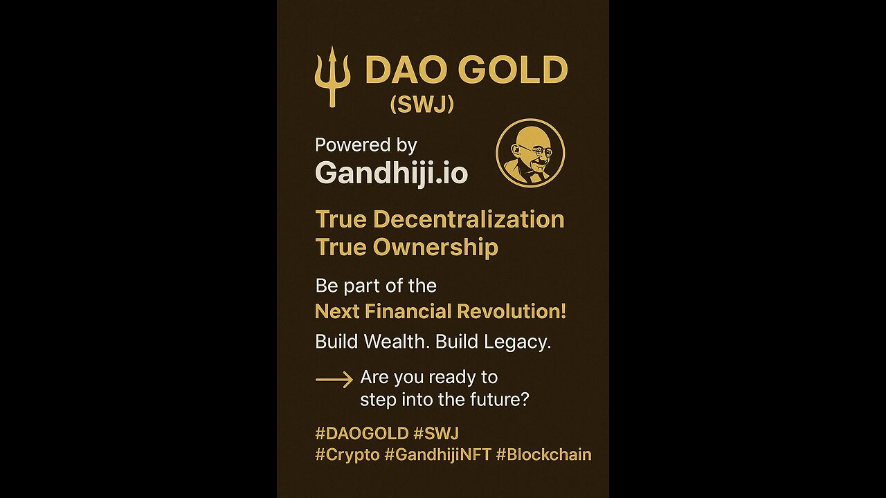 Dao Gold / Gandhiji SWJ Smart Contract and NFTs - Diamond PAWs NFT As Well When You Look Inside