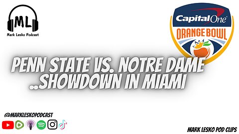 Penn State vs. Notre Dame in Orange Bowl preview #pennstatefootball