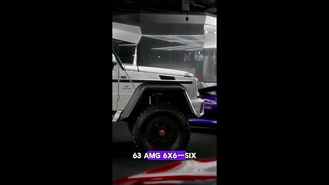 Mercedes G63 AMG 6x6, six wheels, 4.0L V8 biturbo engine,