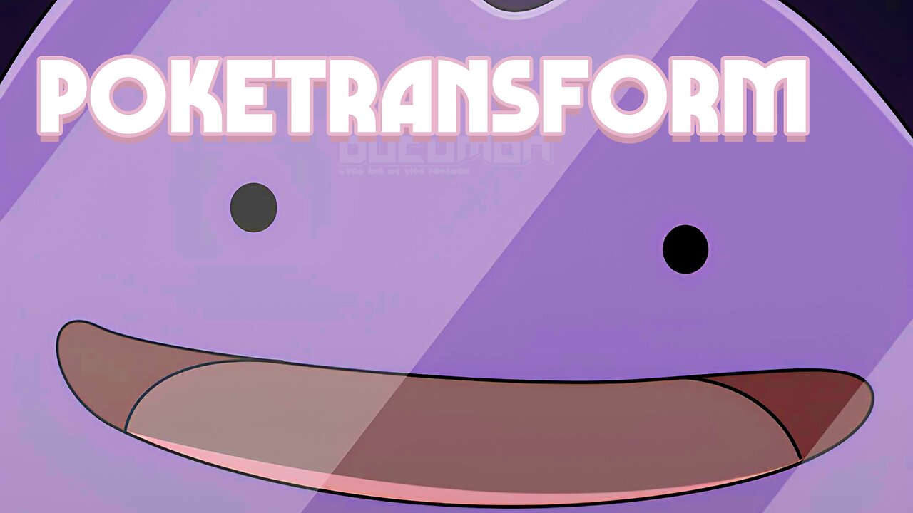 PokeTransform - GBA ROM Hack, Ditto with transformation system, new story about mythical egg
