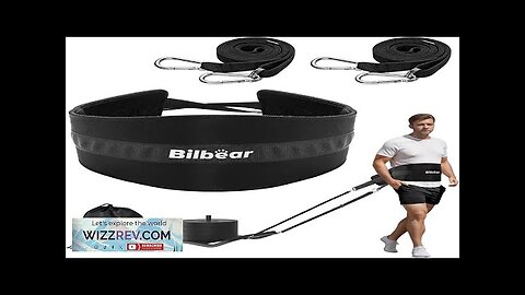 Bilbear Sled Pulling BeltAdjustable Sled Training Waist Belt Belt for Pulling Review