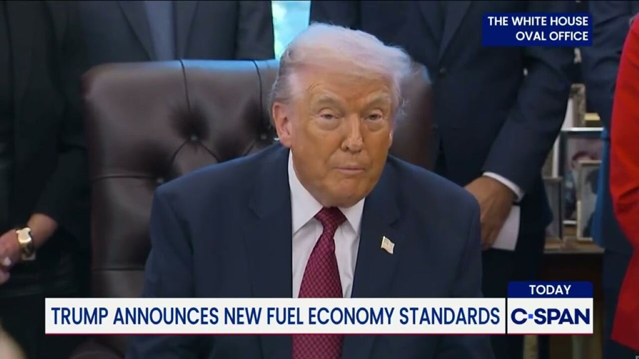 Trump Terminates Biden-Era Fuel Economy Standards, Says Move Will Cut New Car Prices By $1,000