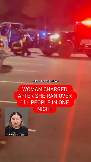 A 30ys old woman charged with 18 felonies after ramming 11 people in Warren #oaklandcounty #japd