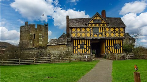 Beautiful Castle on the England-Wales Border Surrounded by Stunning Nature