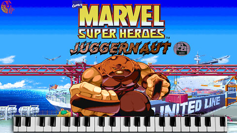 Marvel Super Heroes🟤Juggernaut 🎹MIDI🎹