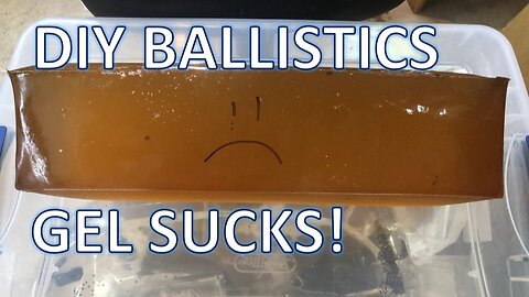 Watch BEFORE Making DIY Ballistics Gel!