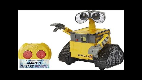 Mattel Disney Pixar WALL-E Robot Toy Remote Control Hello WALL-E Robot Figure Review