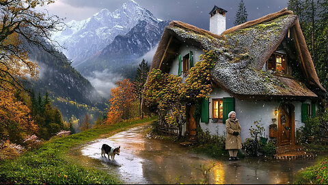 Winter in a Transylvanian Village! Snowflakes and the Quiet Beauty of Rural Life!