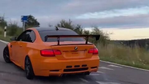 BMW drifting