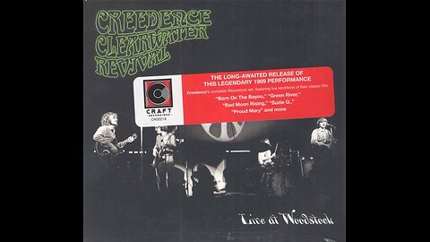 Creedence Clearwater Revival - Live At Woodstock (USA) 2019 CD