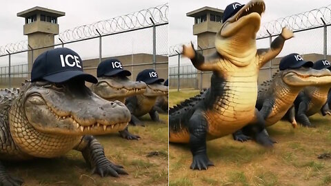 ICE baby alligator Alcatraz Trump