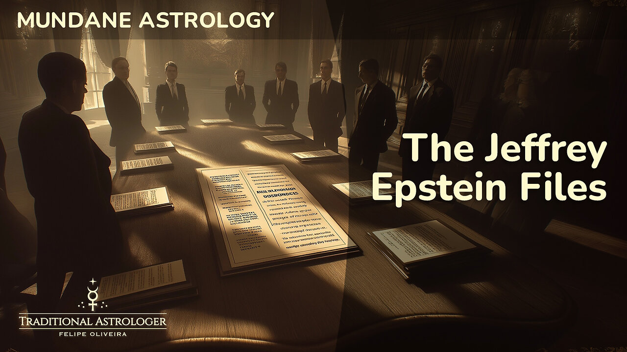 🔮 Will Epstein’s Files Be Released? HORARY ASTROLOGY 🔎✨