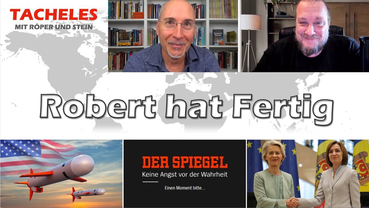 3.10.25🇩🇪🇦🇹🇨🇭NUOVISO🎇👉🇪🇺RÖPER & STEIN Tacheles #173🇪🇺👈🗽"ROBERT HAT FERTIG"