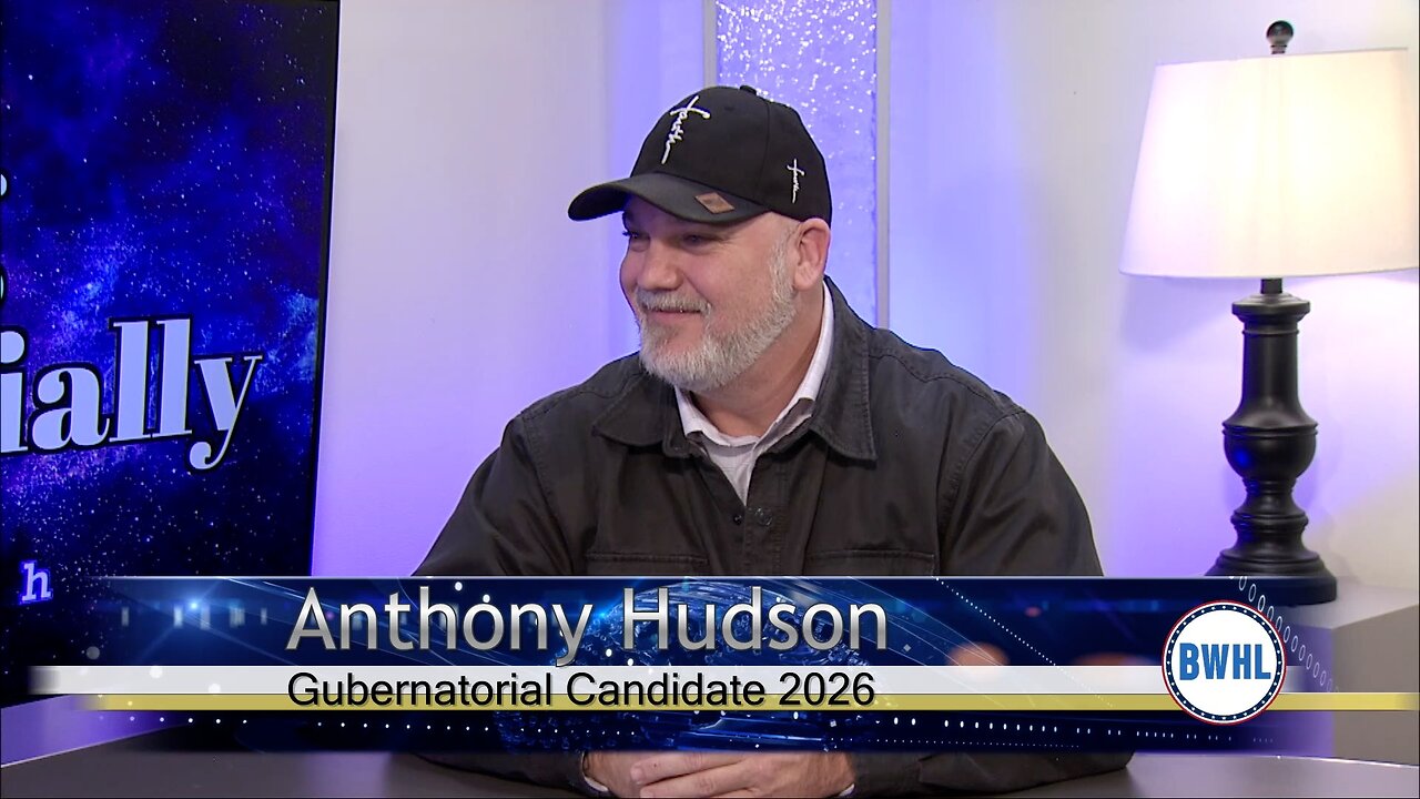 Gubernatorial Candidate 2026 - Anthony Hudson