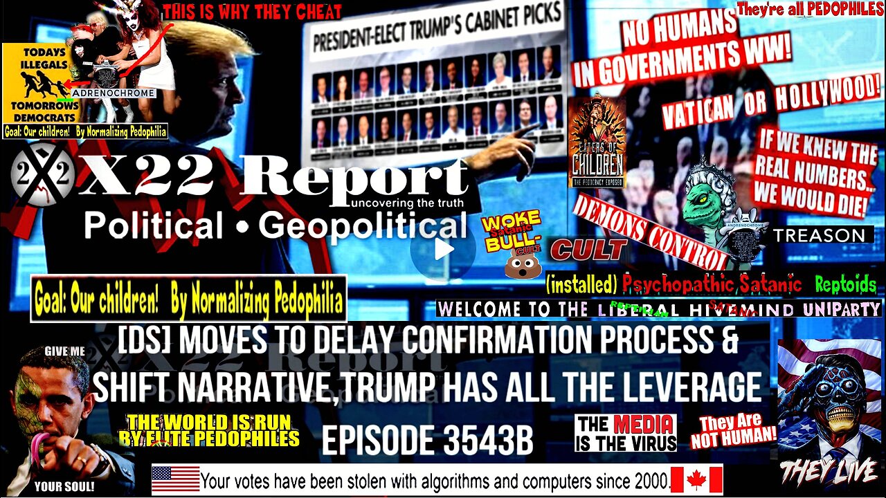 Ep. 3543b - [DS] Moves To Delay Confirmation Process & Shift Narrative,Trump Has All The Leverage