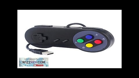 Retro Style USB Gamepad Controller for PC Raspberry Pi High Sensitivity Plug Review