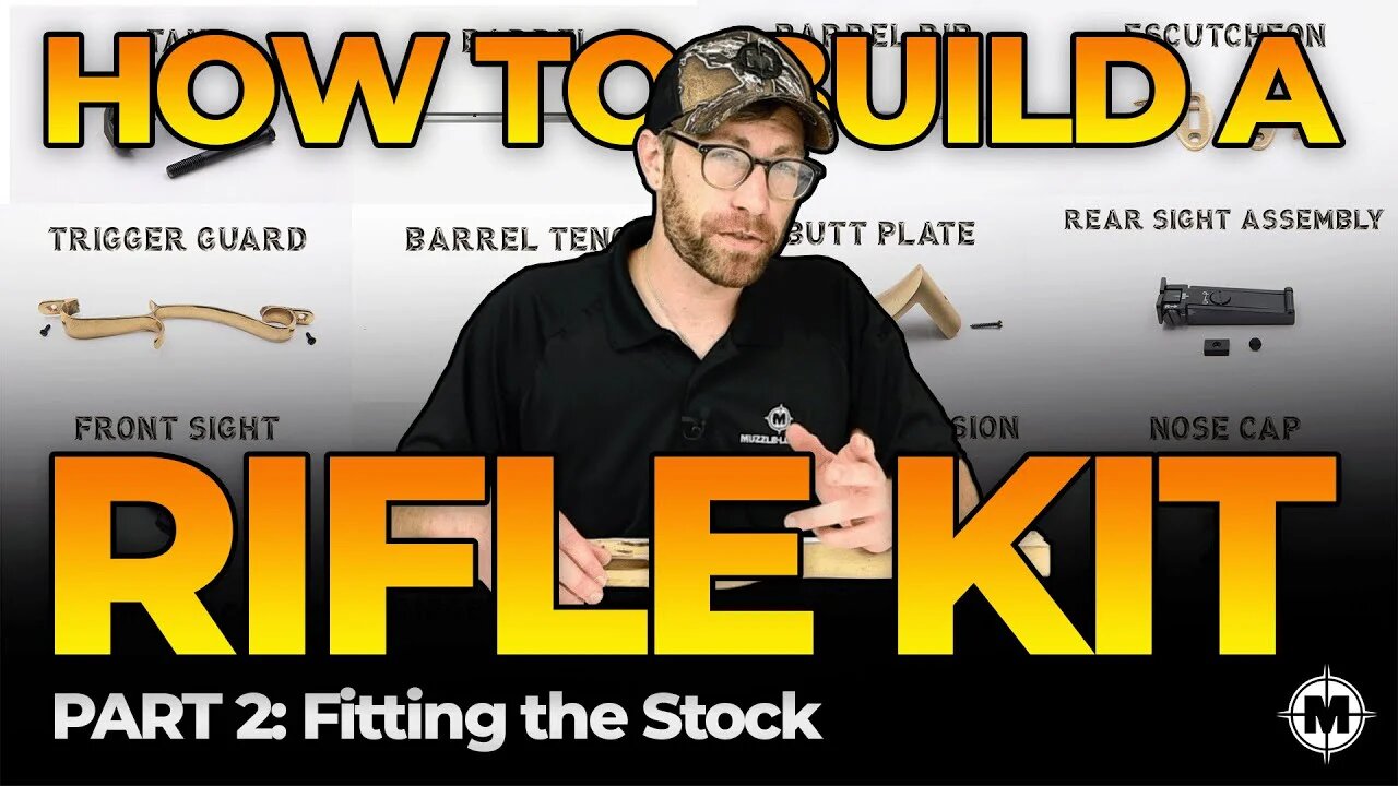 How to Build a Muzzleloader Rifle Kit, Part 2 - Fitting the Stock