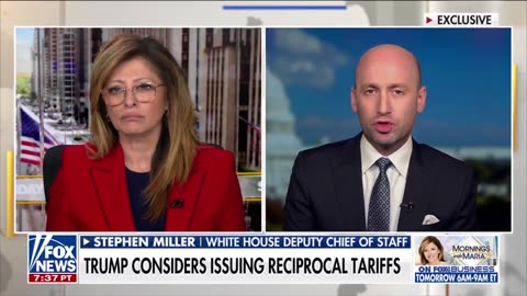 Stephen Miller Talks Tariffs and Trade Balance with Europe on Sunday Morning Futures