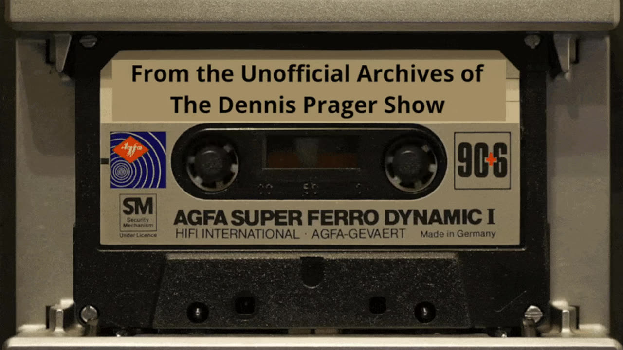 Dennis Prager: Gun Control - September 2-3, 1992