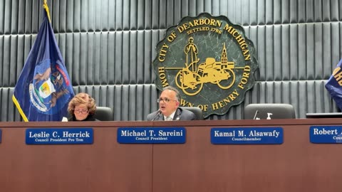 LIVE: Dearborn City Council Meeting