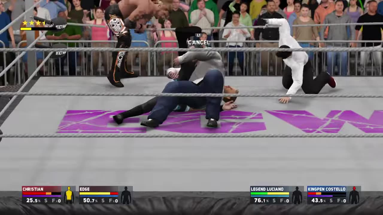 Edge and Christian vs MobFigures