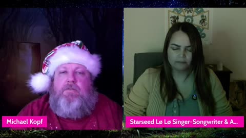 Mars Bases @starseedlolomusic channeling the Blue Lyrans with @michaelkopf 2025 #mars