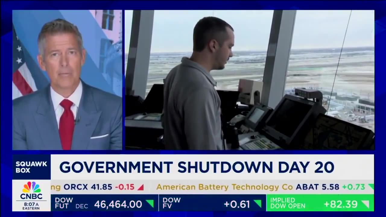 Sec. Duffy on the impact of the Democrat shutdown on air traffic control...