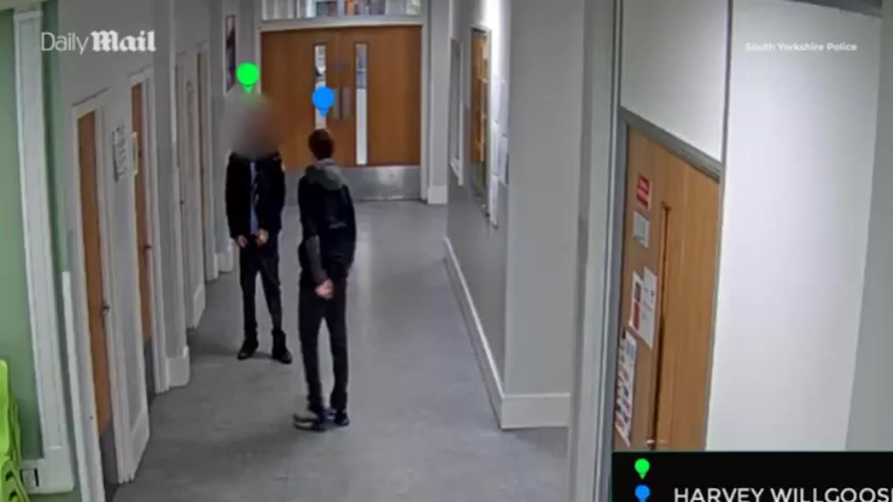 WATCH: Footage From All Saints Catholic High School in Sheffield That Shows Harvey