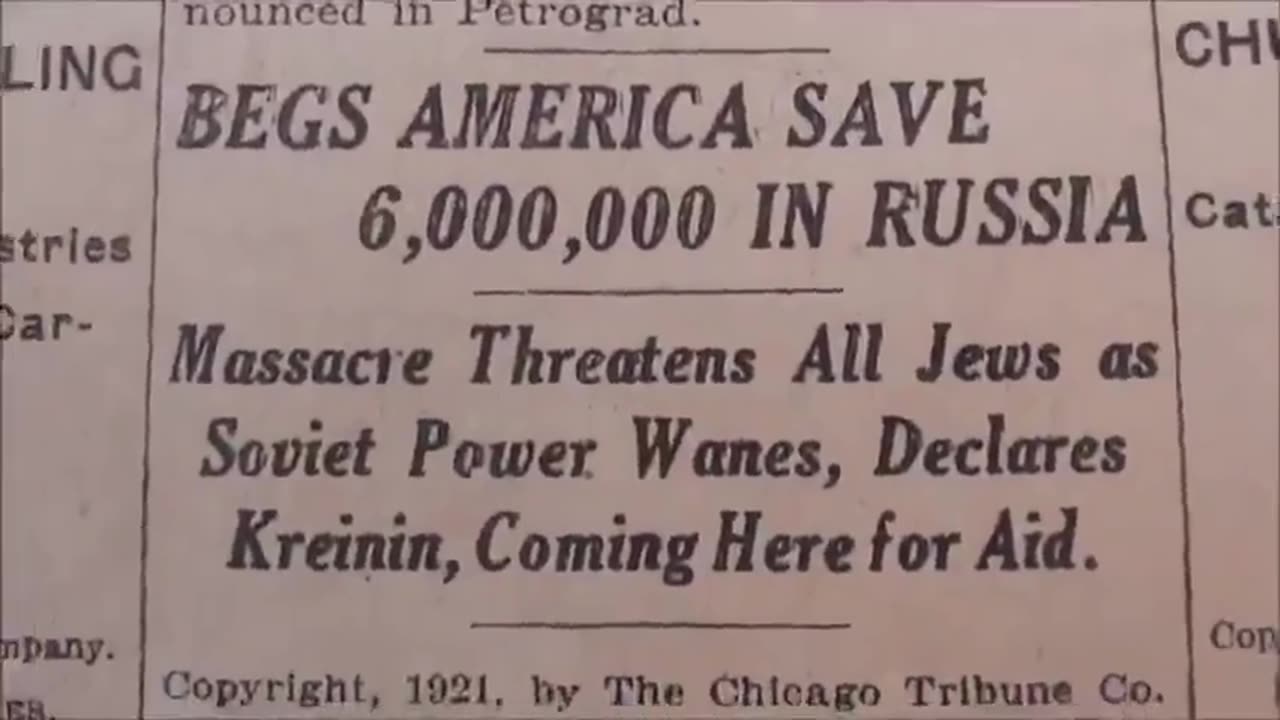 "6 Million" Number Pushed in Newspapers Years Before WW2