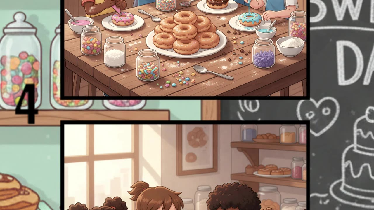 Kids Fun Making Donuts! 👩‍🍳🍩🎉