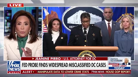 Jeanine Pirro Says DC Officials Misclassified Cases to Make Crime Reports in DC Appear Lower