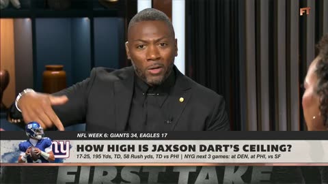 "Jaxson Dart's ceiling is extremely high.