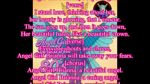 Angel Girl Brianna in the 80's V1 (Music Video) #musicvideo #angelgirlbrianna #song #80s #80smusic