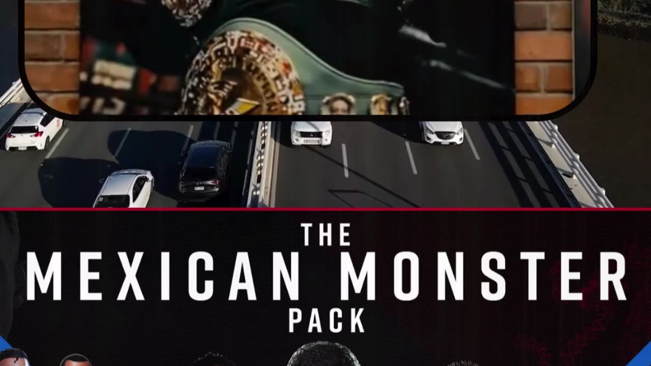 The Mexican Monster sparring in Dubai.