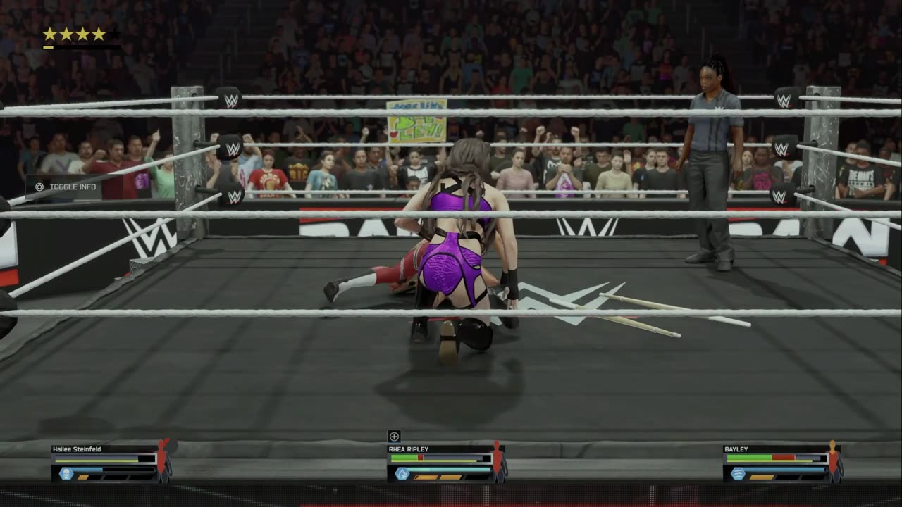 WWE 2k25 14 Universe Triple Threat