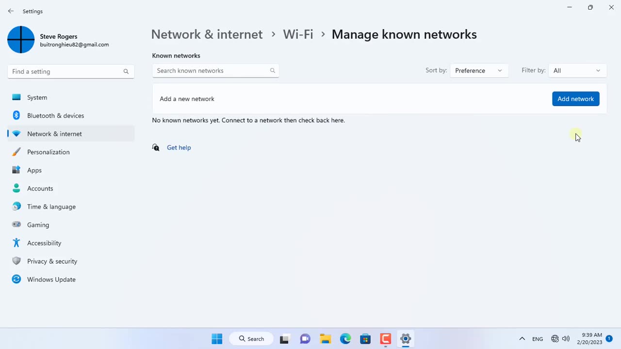 How to Fix No internet, secured in Windows 11